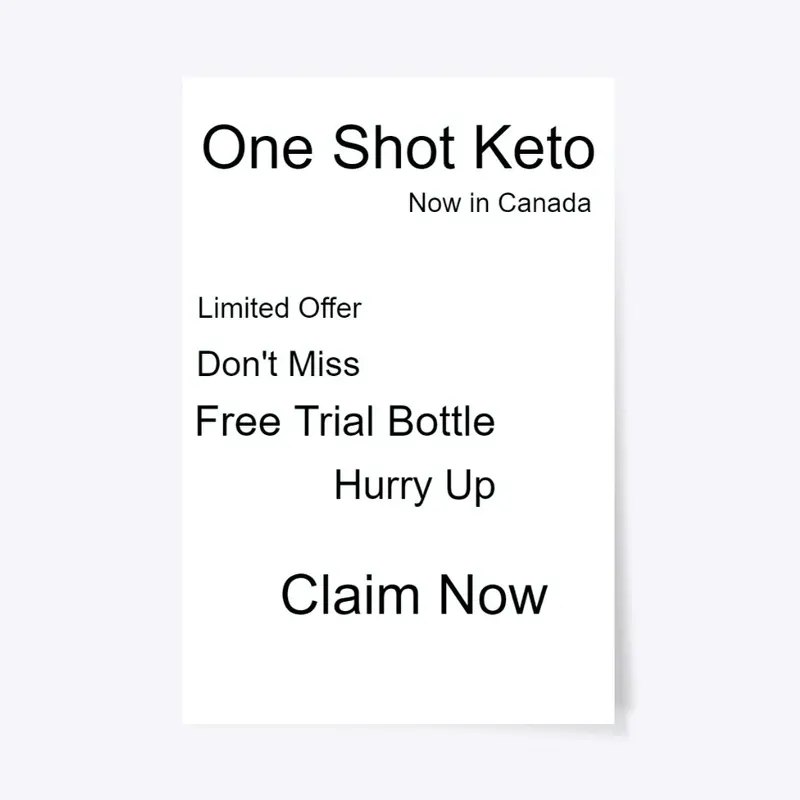 One Shot Keto Canada | Trial Offer